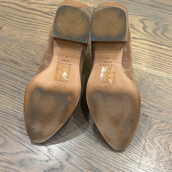 Rag & Bone rover Suede Boots - Tan - Picture 8 of 12